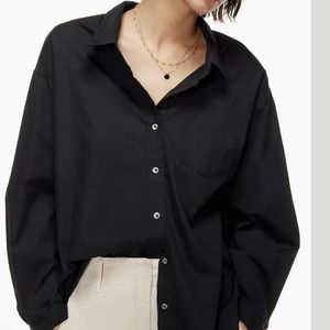 Aritzia Wilfred free organic button up shirt XS